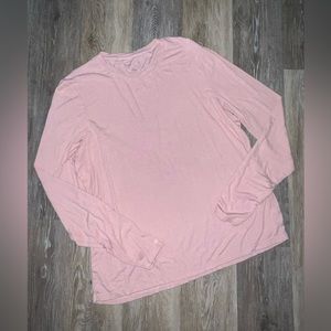 Women’s Jaanuu Pink Blush Underscrub Shirt Size Large